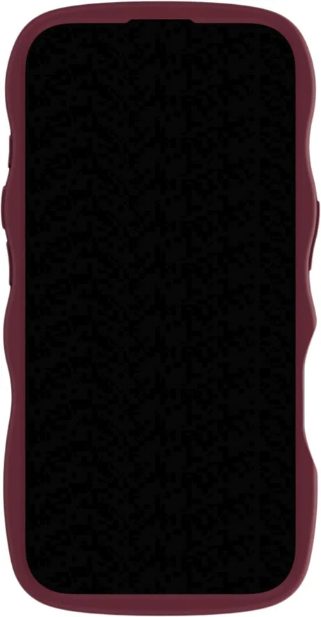 HoldIt Wavy Case iPhone 15 Pro Max Rød