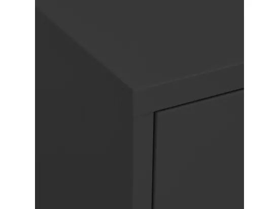Armoire de rangement Anthracite 80x35x101,5 cm Acier