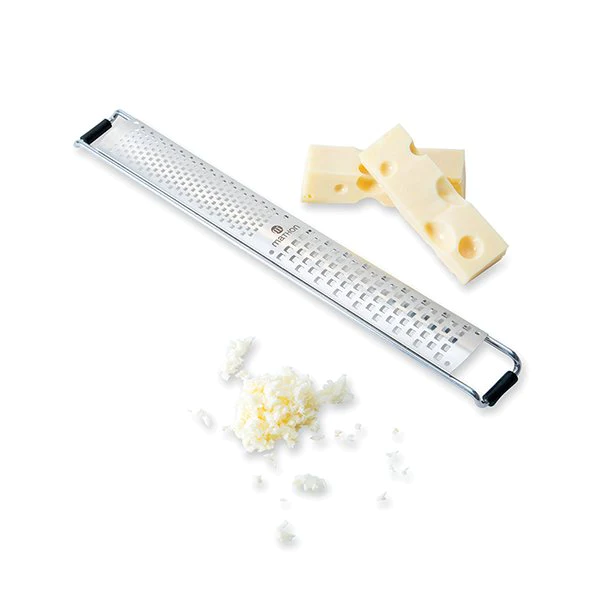Râpe double en inox grain fin et moyen Mathon