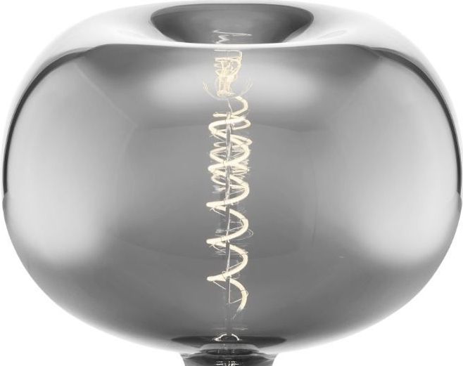 E27 - Appelvormige Bollamp - Dimbaar - Chroomkleurig Glas - Retro Design