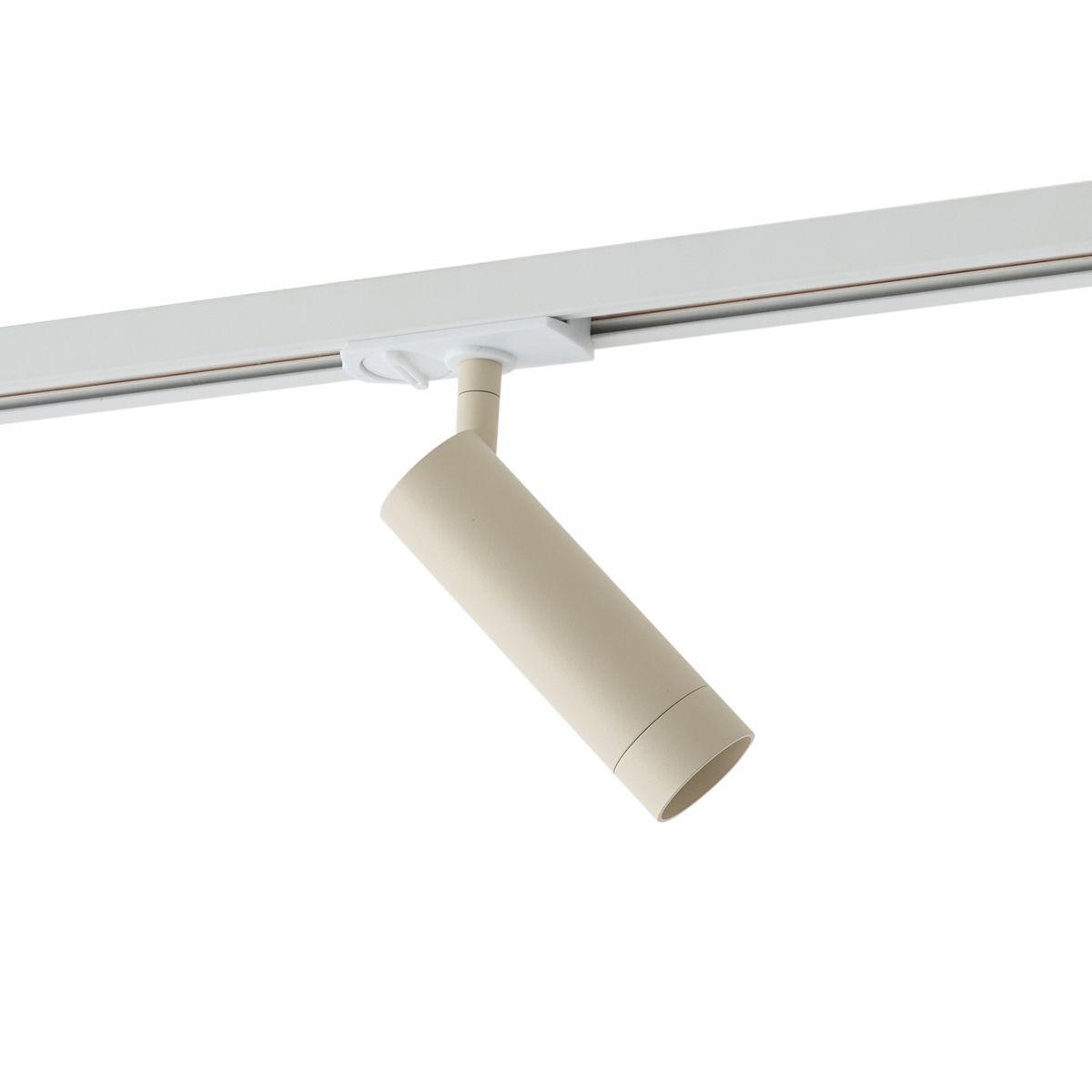 Moderne spot beige voor railsysteem 1-fase GU10 35mm - Iconic Jeana Luxe