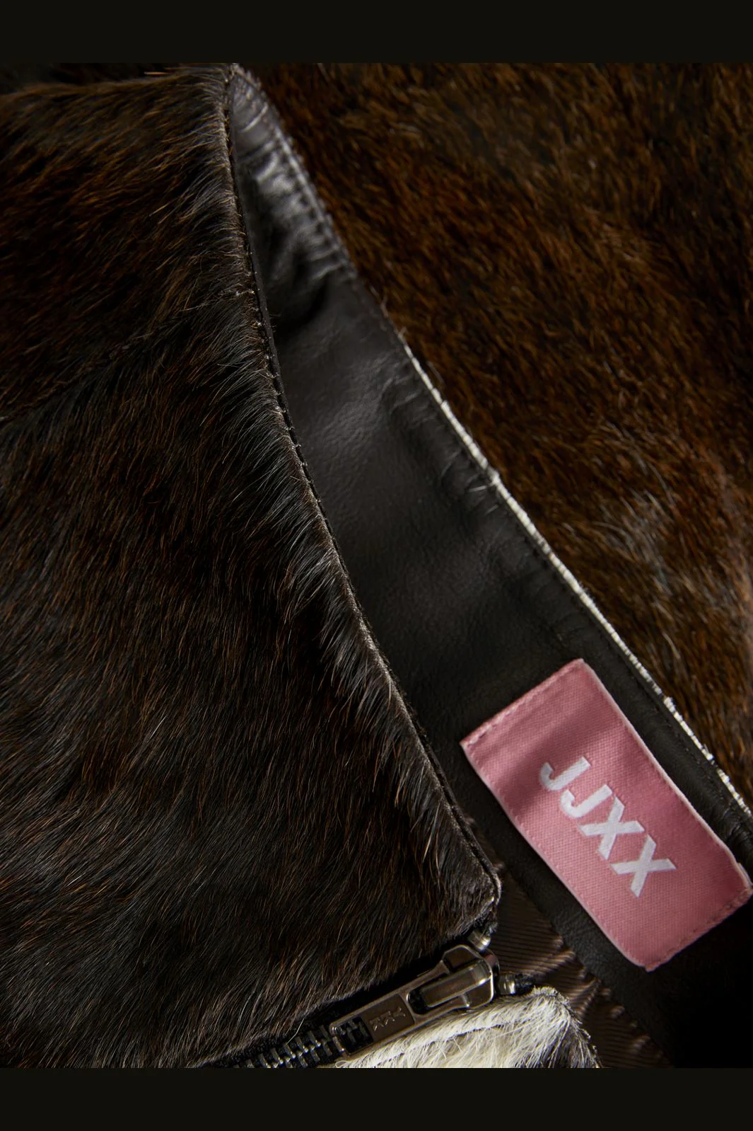 Jjxx Jxhannah Cow Leather Short Skirt