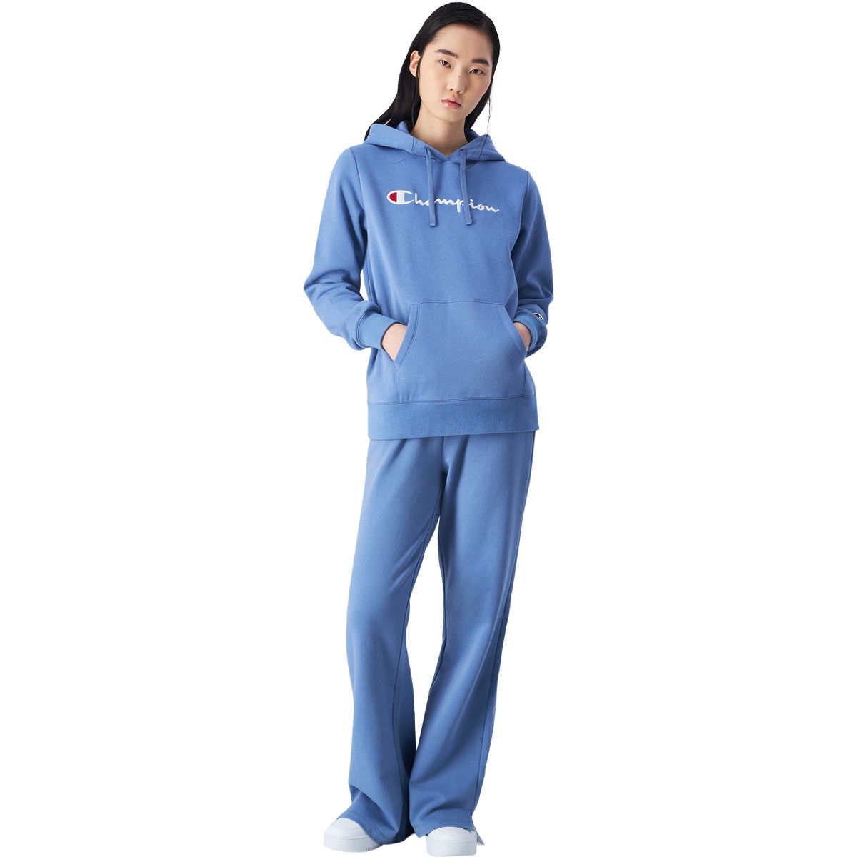 Champion Embroidered Logo Hættetrøje Dame