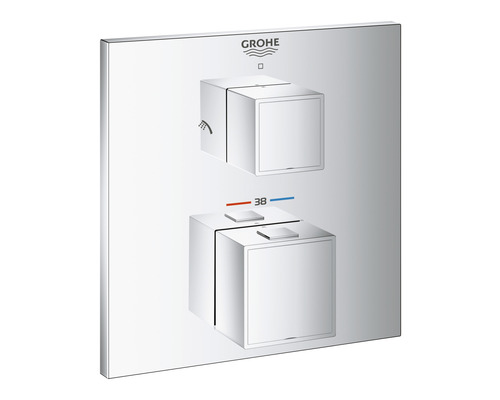 GROHE Inbouw Thermostatische Douche GROHTHERM CUBE Chroom 24154000