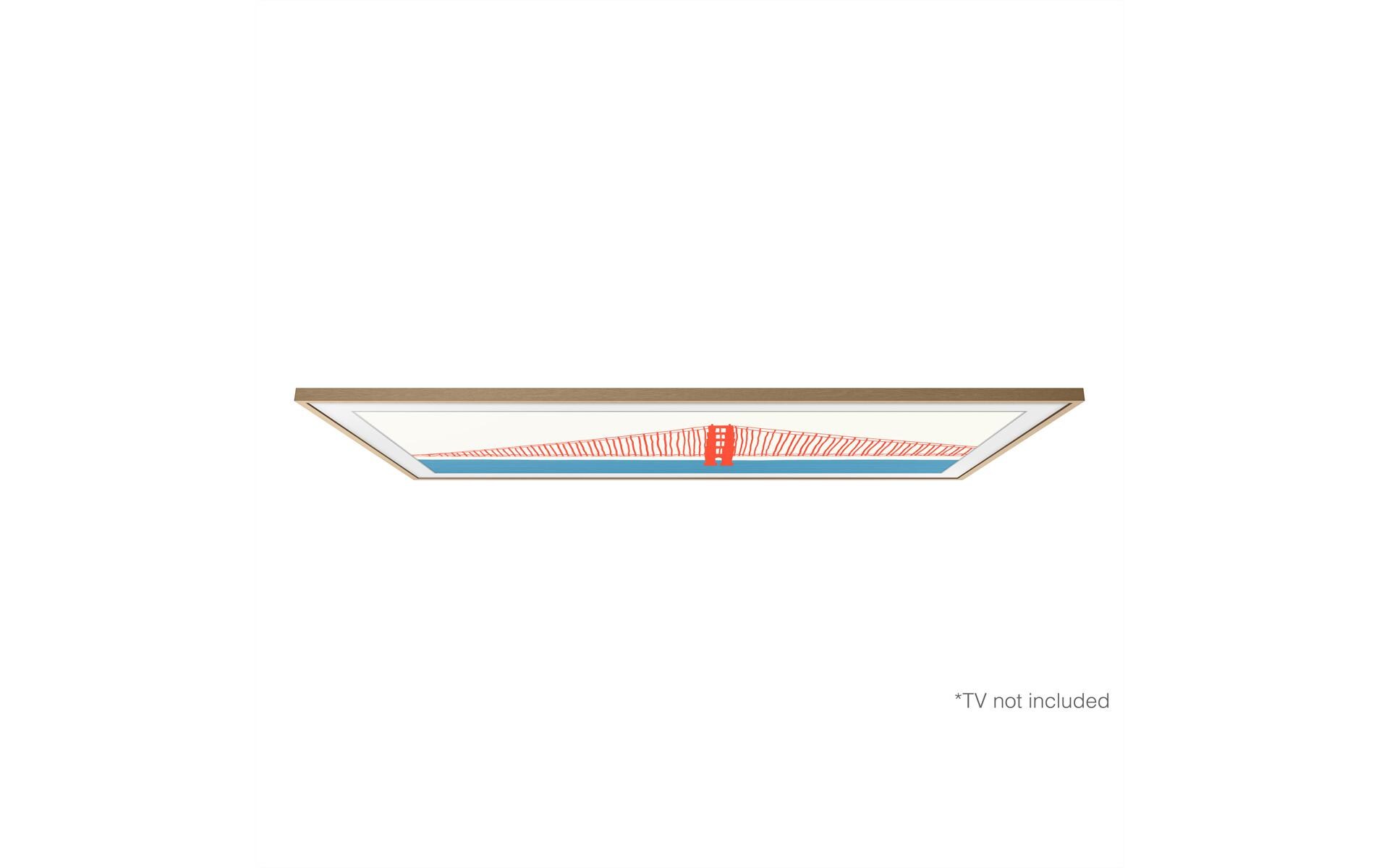 VG-SCFF85TKBXC 85'' Bezel Teak<br>Rahmen für FRAME Pro