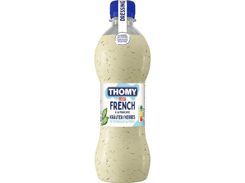Thomy Salatsauce French Light 450 ml Würzige Sauce für Salat