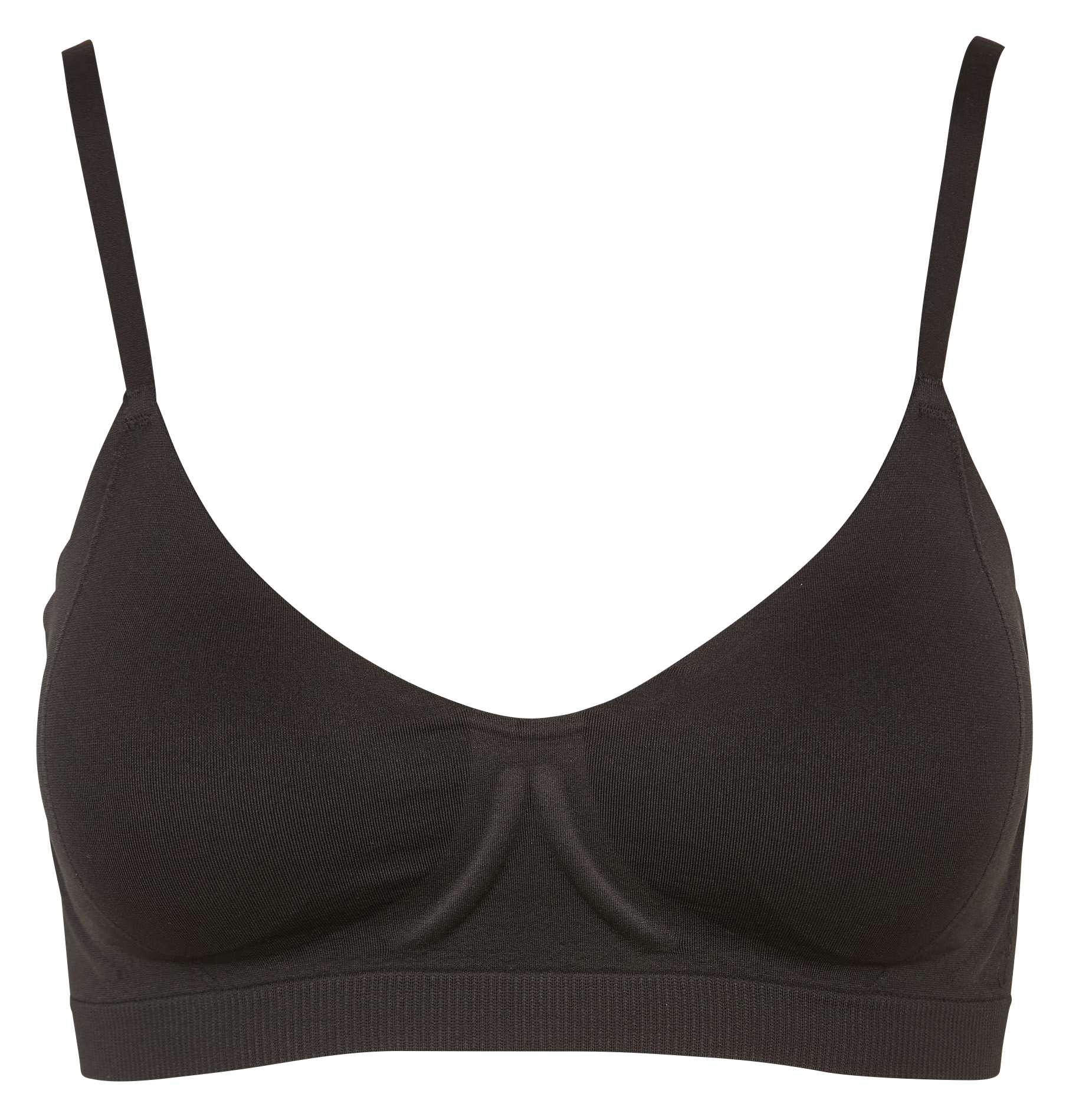 Soutien-gorge triangle| Noir