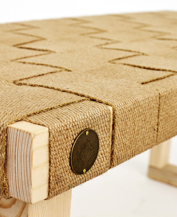 WeCycle Furniture Luna Bænk Natur