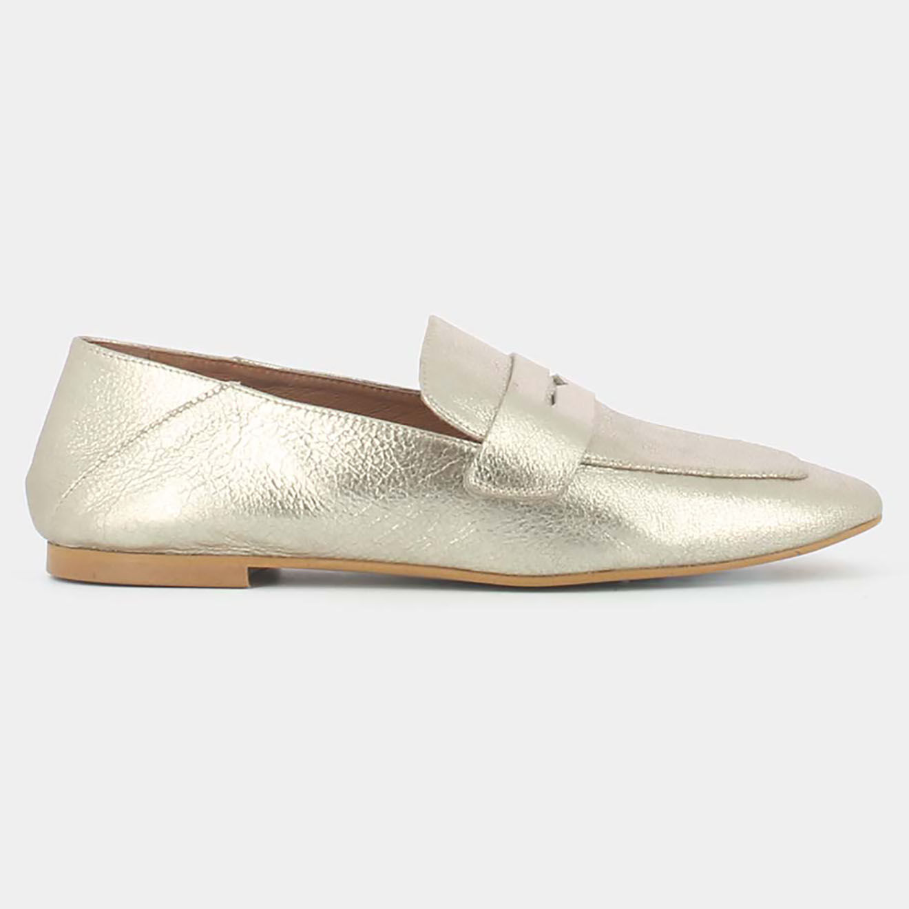 Jonak Mocassins en Cuir Marcusi platine