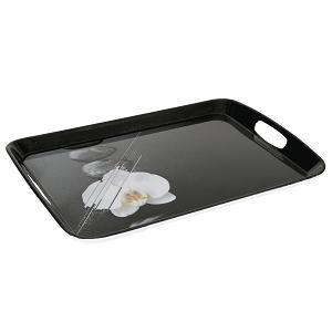 PLATEAU MELAMINE NEWS ZEN L 46 CM L 31 CM