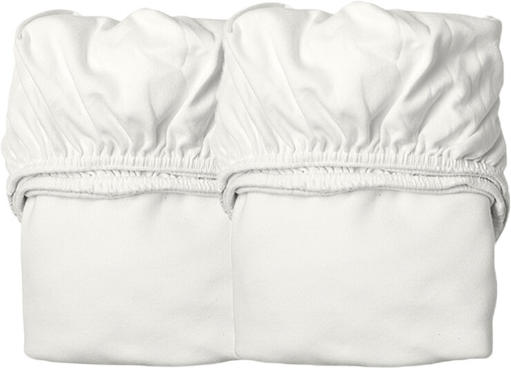 Leander Lagen til babyseng, Organic, 2 pk, Snow