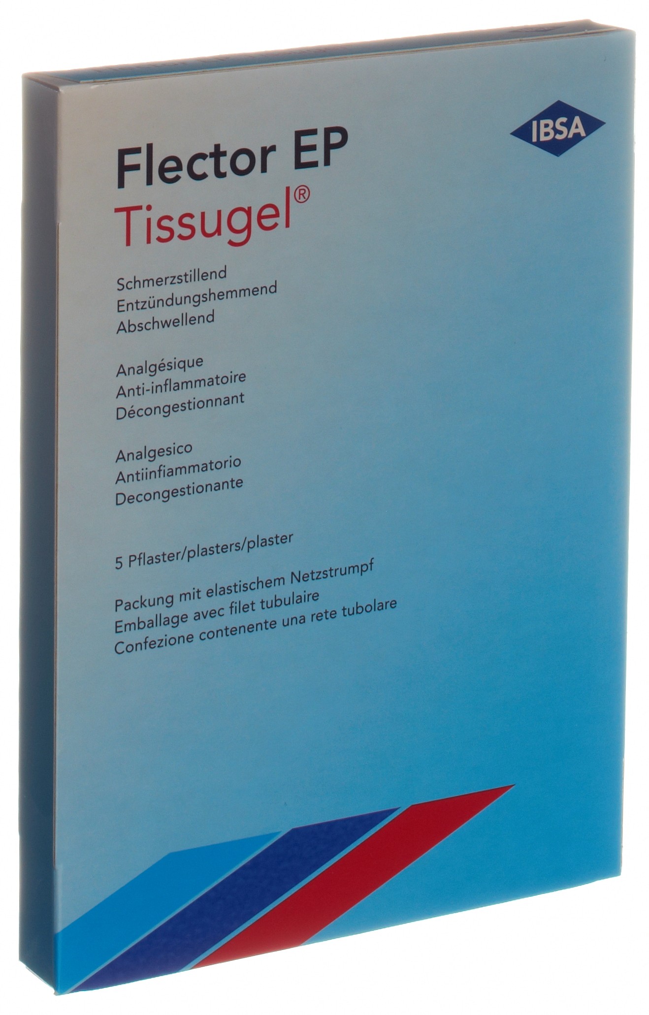 FLECTOR EP Tissugel Pfl 5 Stk