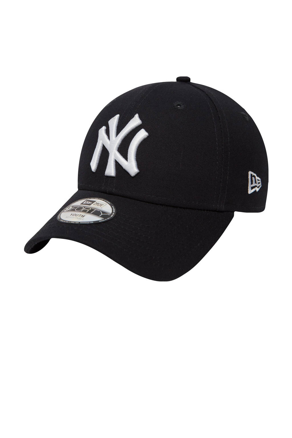 Junior pet 9Forty NY donkerblauw/wit