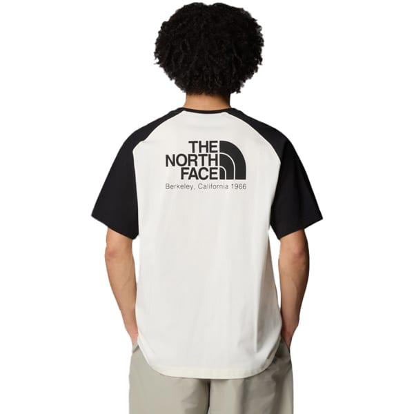 T-shirt THE NORTH FACE HERITAGE S/S TEE WHITE DUNE/TNF BLACK