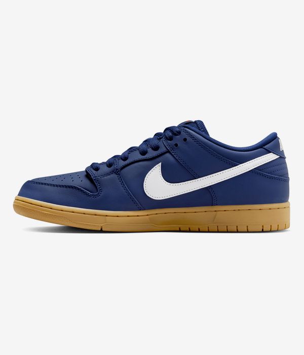 Nike SB Dunk Low Pro Iso Schuh (navy white navy gum)