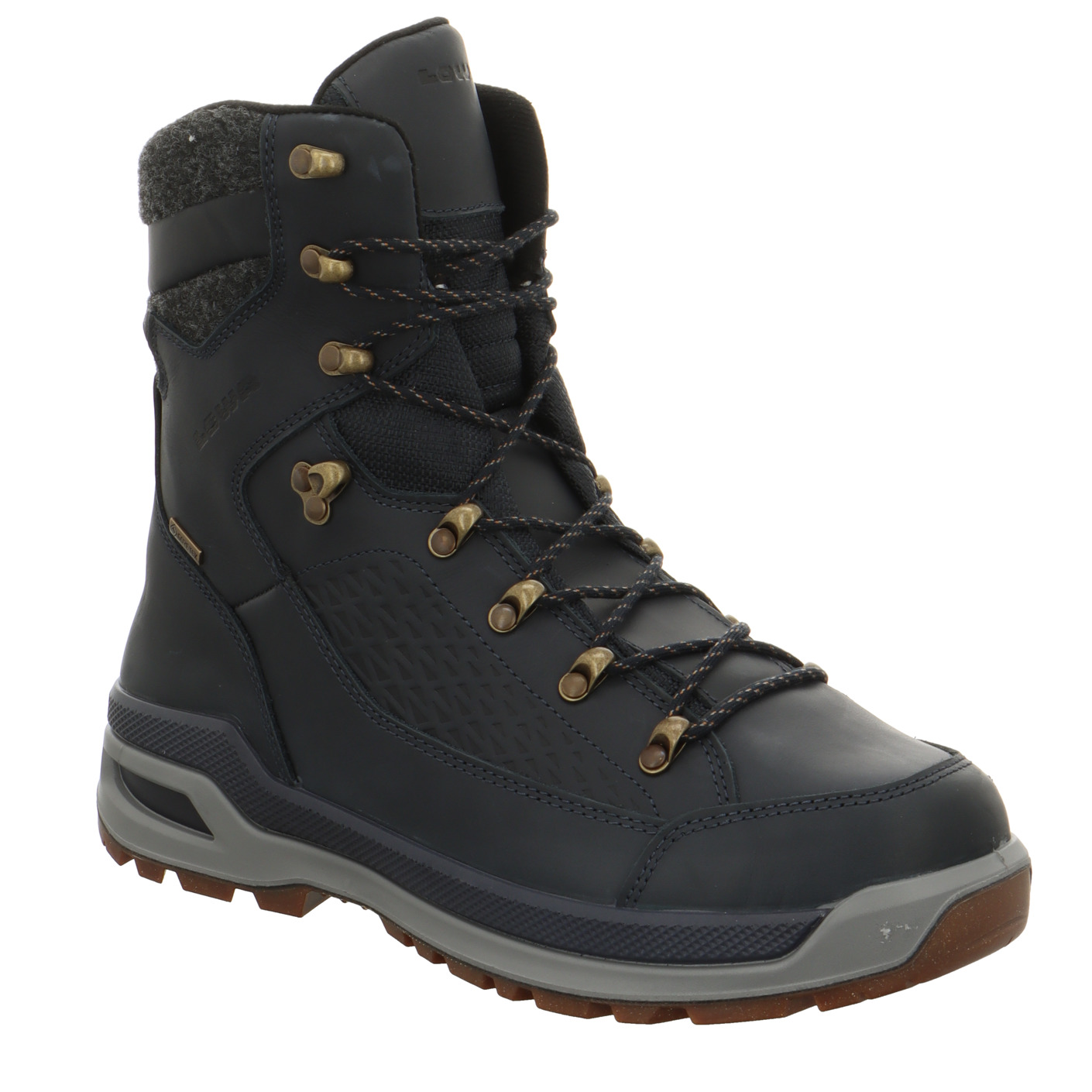 Wintertrekkingboot blau