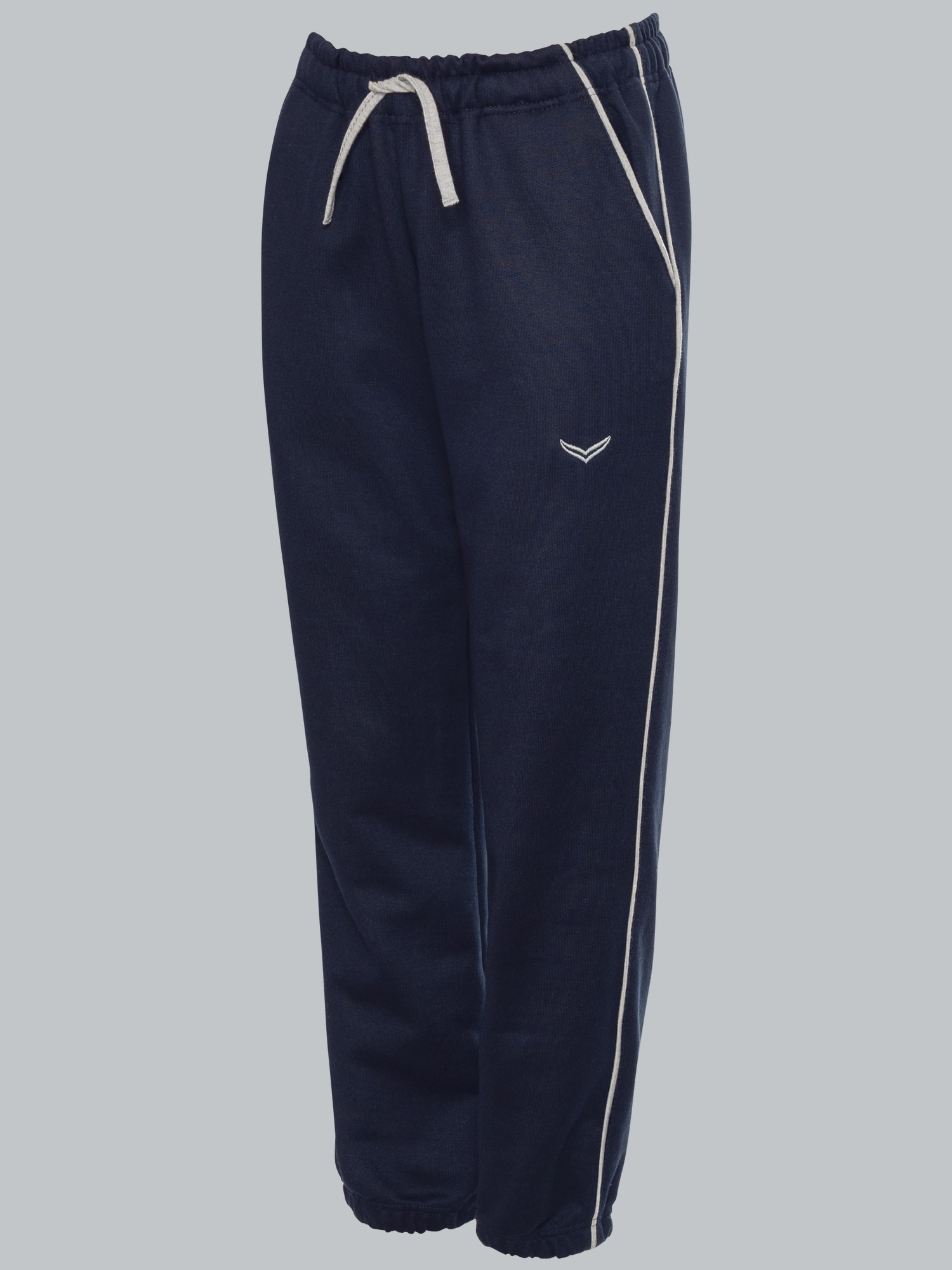 Sweathose mit Paspel Navy