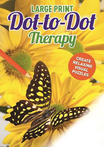 Large Print Dot-to-Dot Therapy (Paperback)