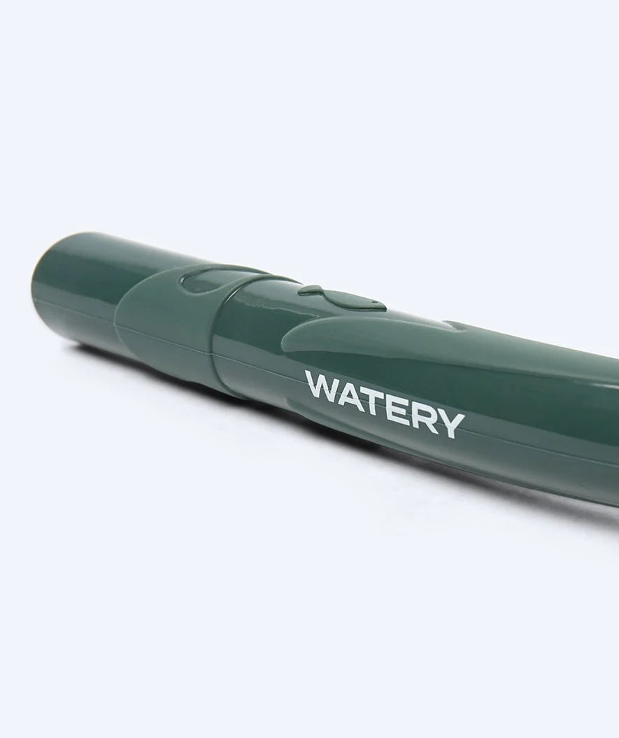 Watery snorkel til voksne (fra 12 år) - Cliff - Mørkegrøn