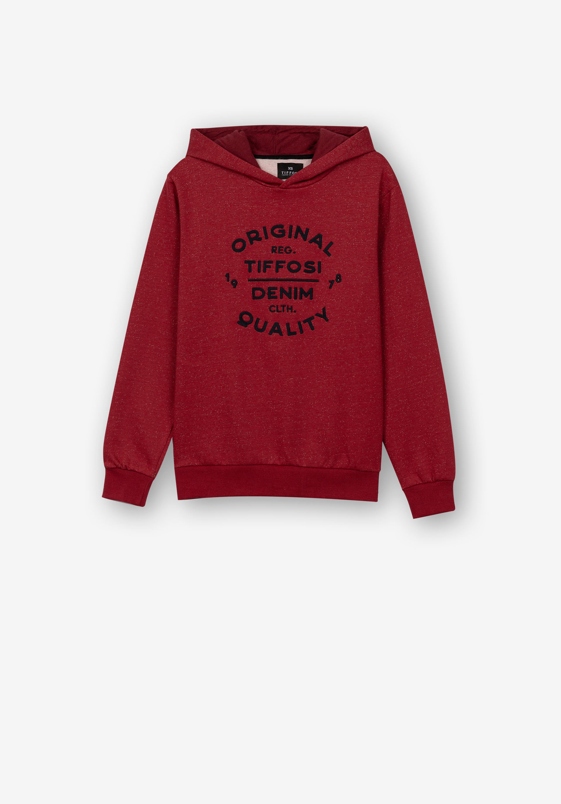 Hoodie com Bordado Frontal