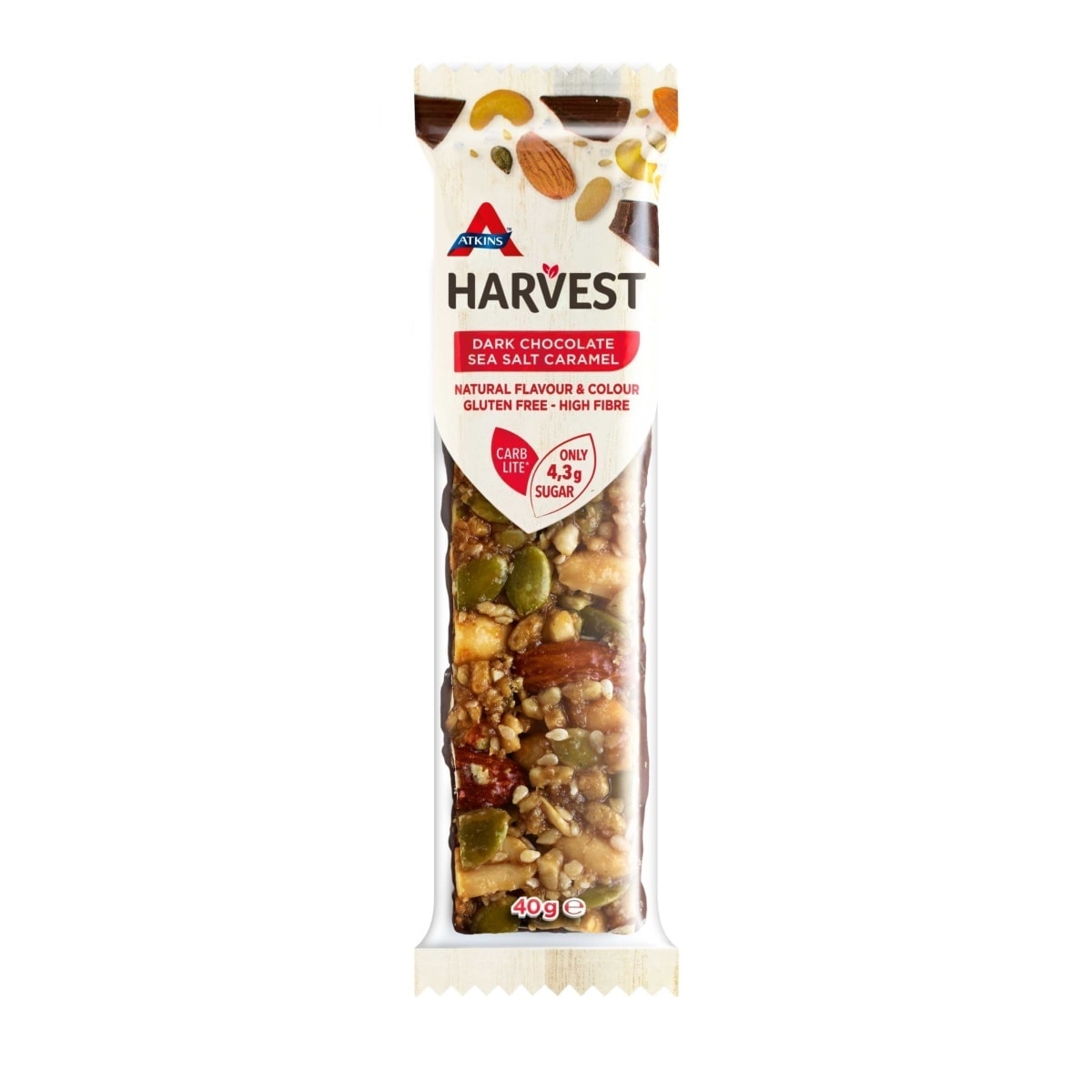 Atkins Harvest Dark Chocolate 14x40g