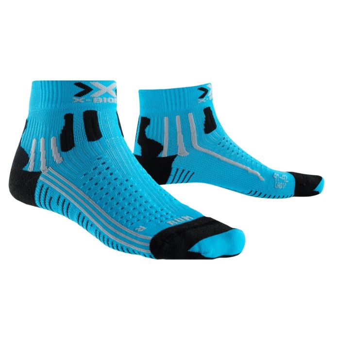 X-Bionic Dame Strømper Women's Effector XBS. Running Short Socks Blå
