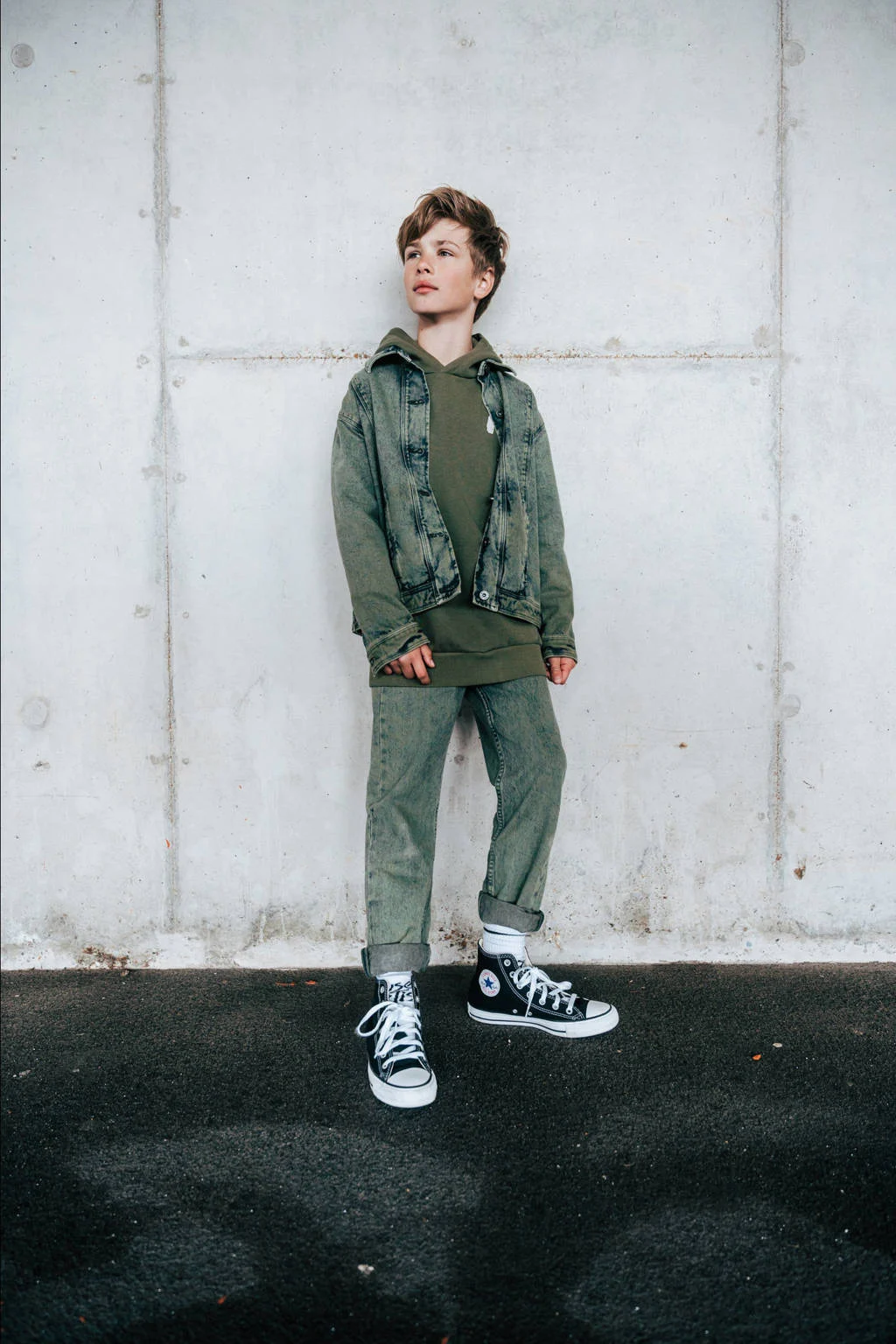 House of Artists sweater groen
