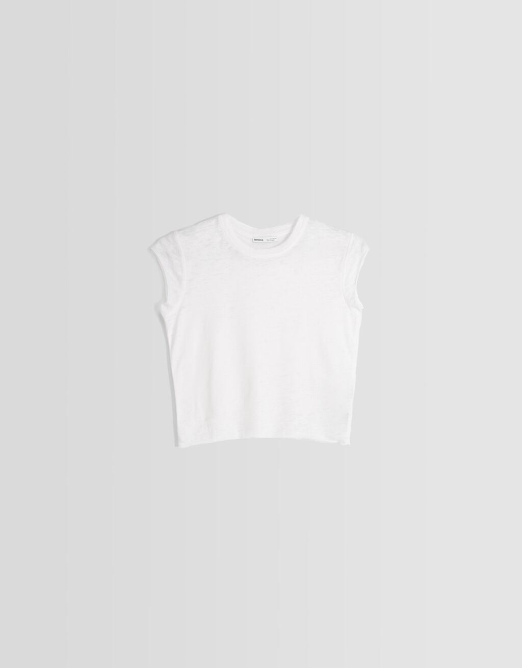 Camiseta de manga curta ajustada