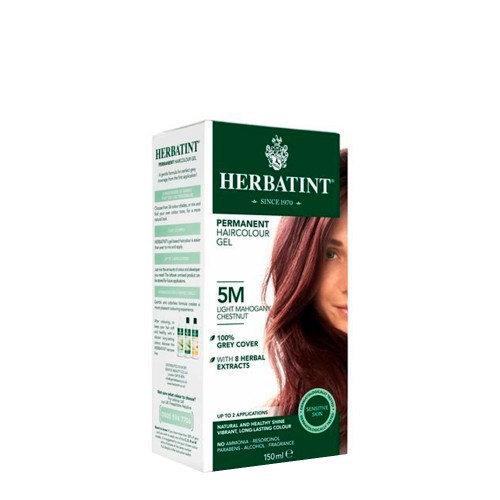 Herbatint Coloração Permanente M5 Castanho Claro Caju 150ml