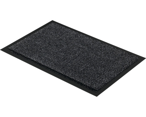Deurmat grafiet antraciet 130x200 cm