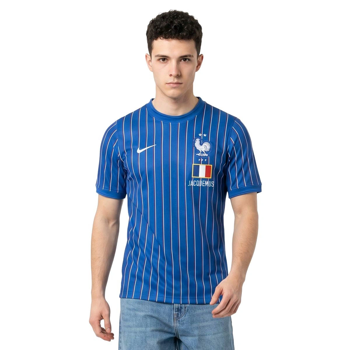 Camisola Nike França x Jacquemus Pre-Match Mundial 2026