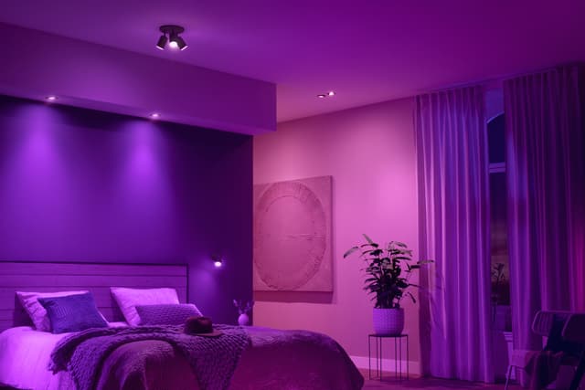 Philips Hue Centura forsænket spotlys 5,7W (sort)