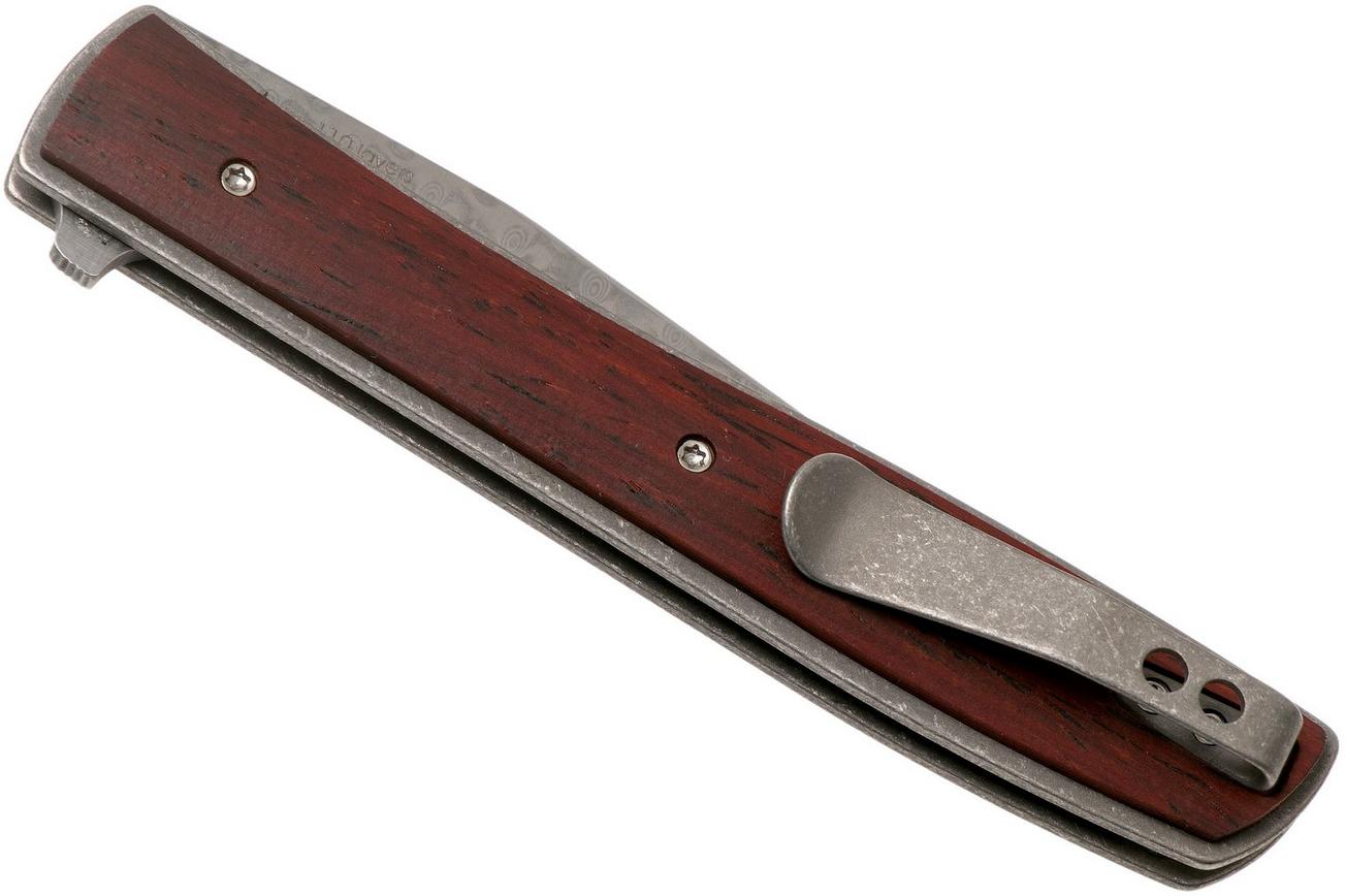 Böker Plus Urban Trapper Cocobolo Damast 01BO176DAM zakmes
