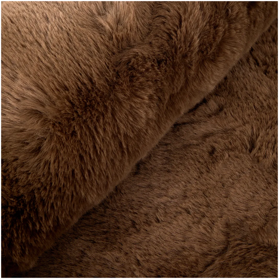 Tapis en fausse fourrure