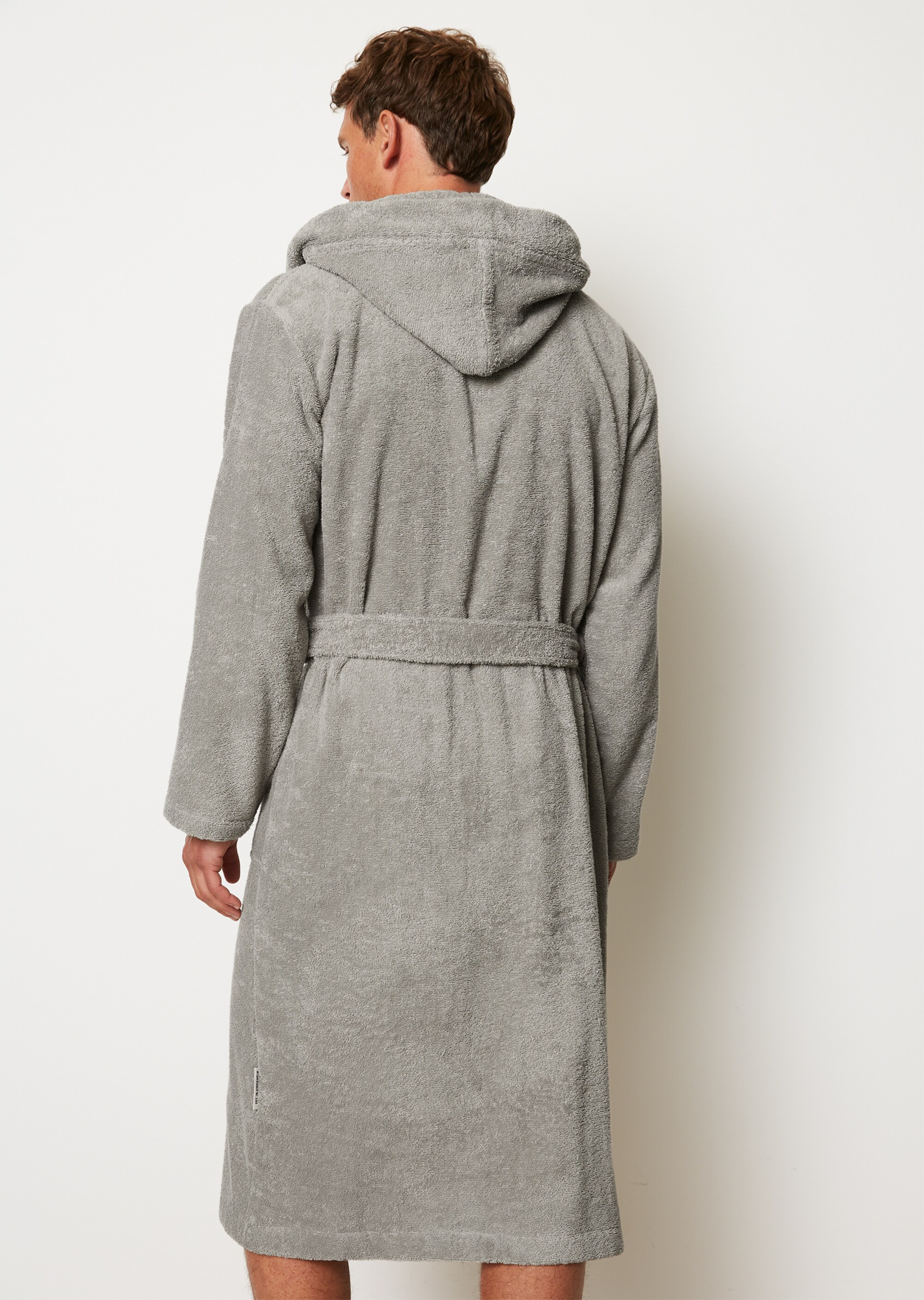 Herren-Bademantel Modell TIMELESS mit Kapuze