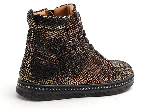Bellamy boots bottine enfant fillette tac noir