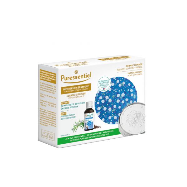 Puressentiel Difusor de Cerâmica   Mistura Energia Positiva 10ml