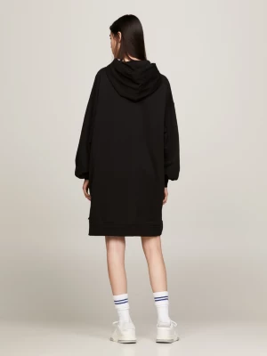 Vestido essencial com capuz