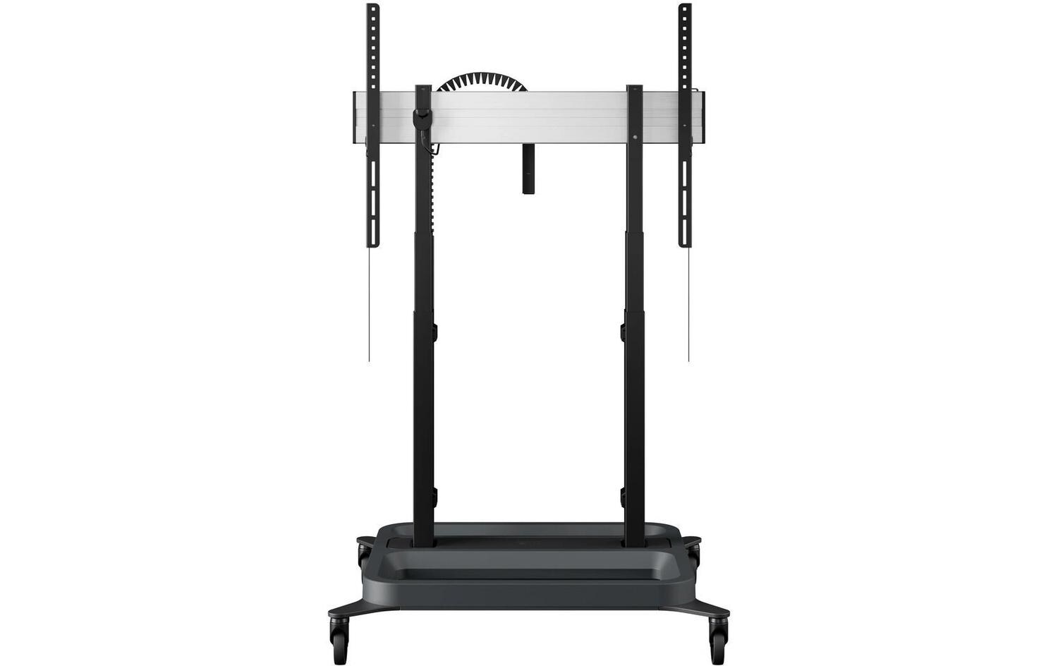 Wandhalterung Trolley PRO RISE5208B Schwarz<br>Trolley mit elektrischem Display Lift