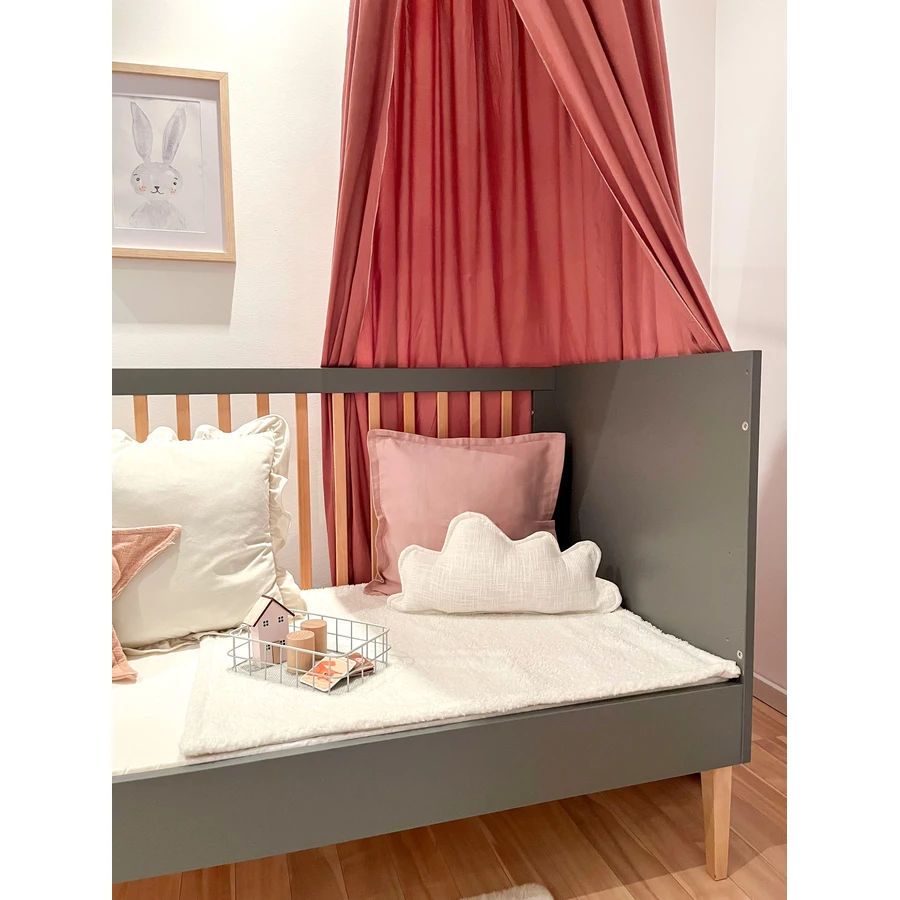 urra Massivbett Tim Buche graunatur 70 x 140 cm