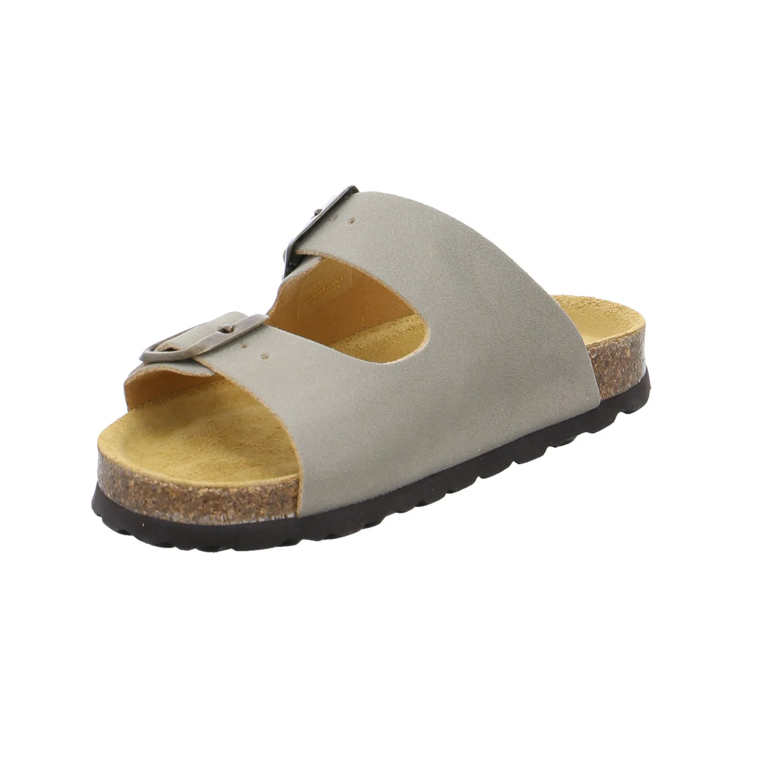 BIOLife Kinder-Pantolette Beige Lederimitat  Mädchen