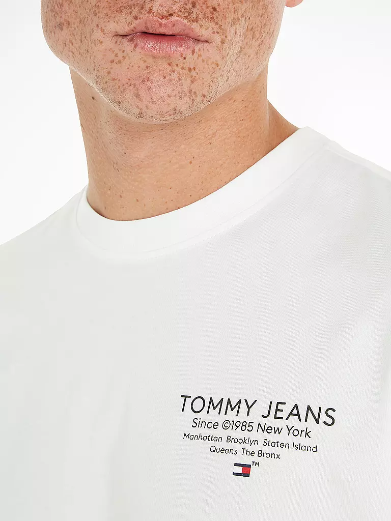 TOMMY JEANS T-Shirt weiss