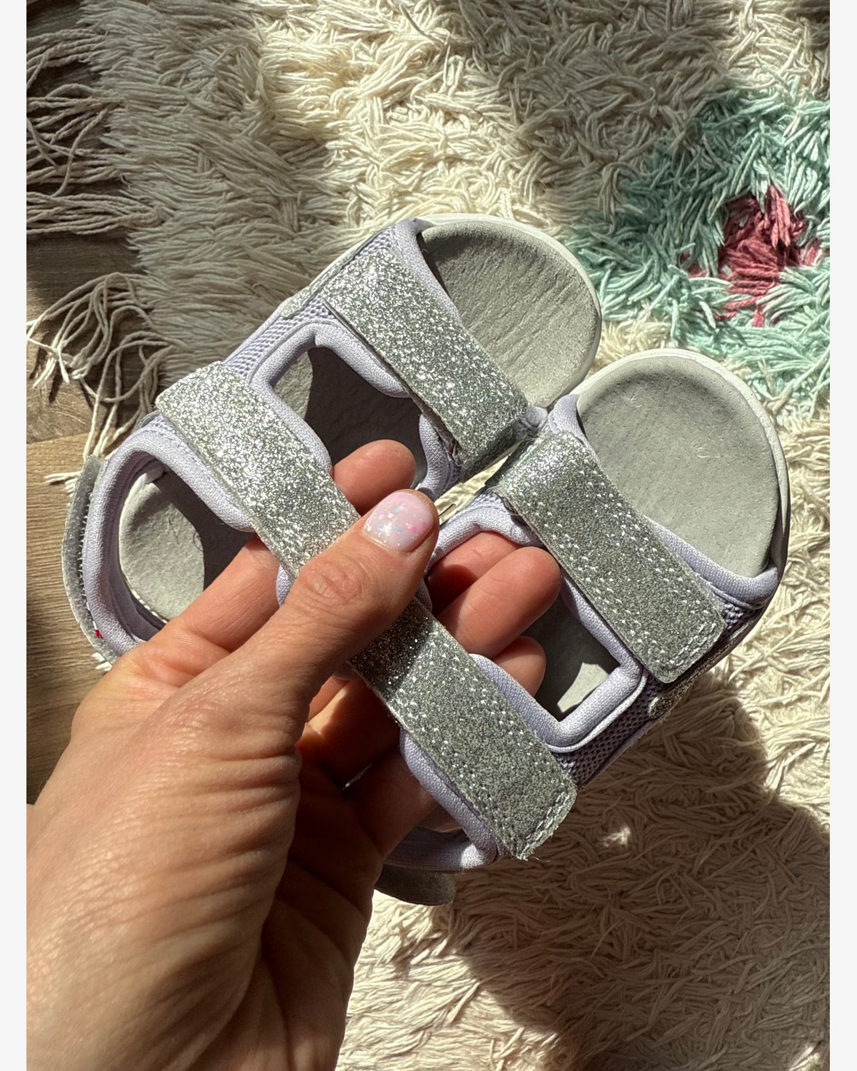 Viking Sandaler Barn m/ fukttransporterende fôr | Anchor 3V Glitter