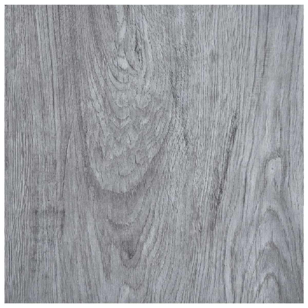 vidaXL Planches autoadhésives 5,11 m² - PVC Gris clair