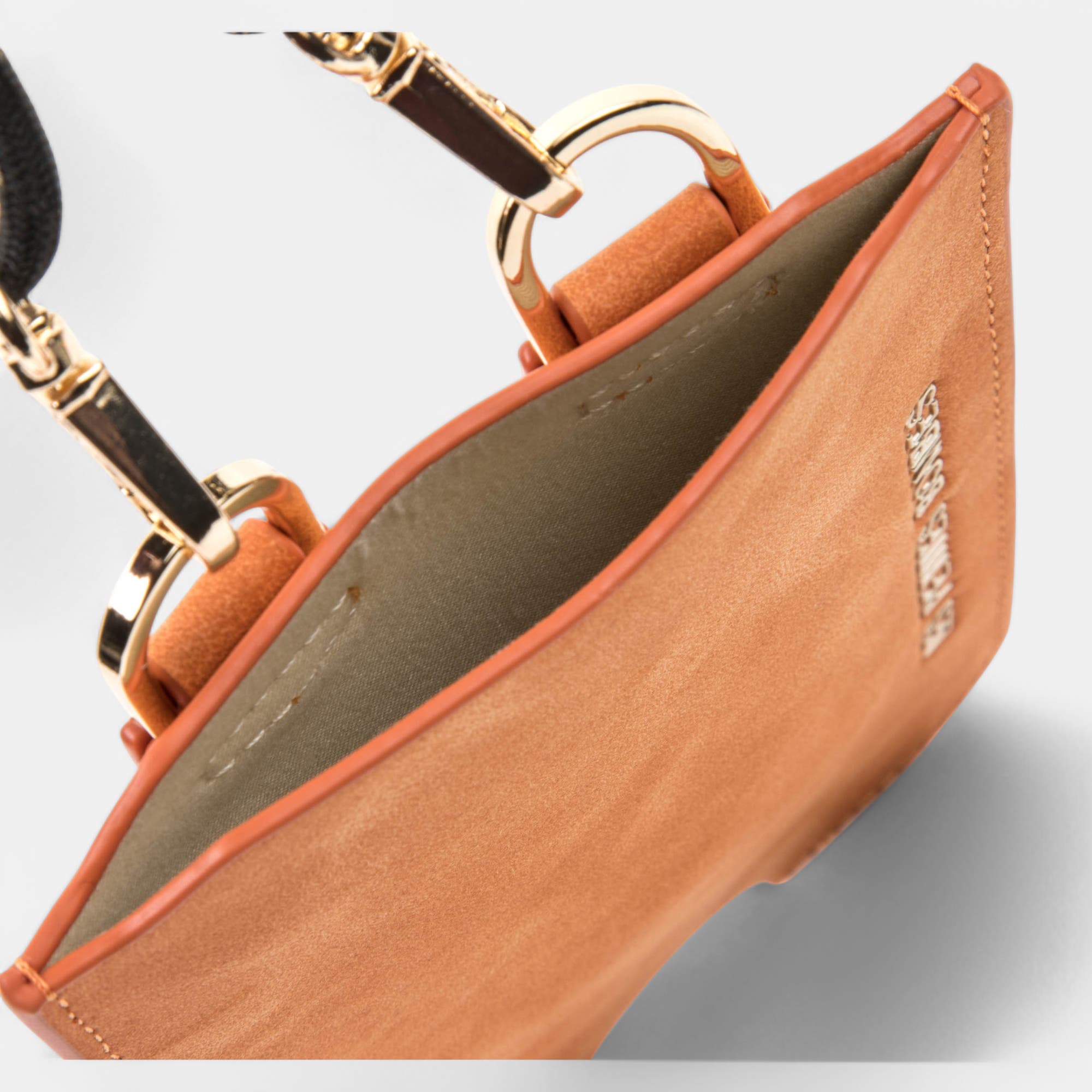 Pochette pour téléphone orange