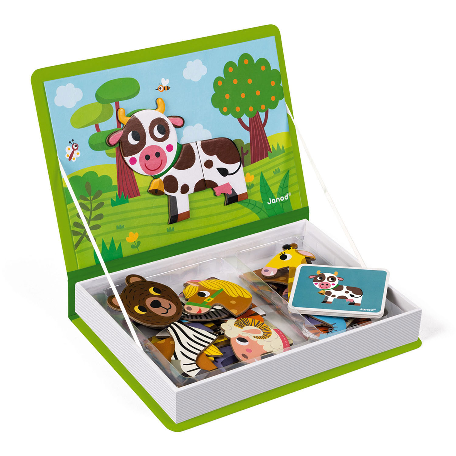 Janod Magnetibook - Dieren