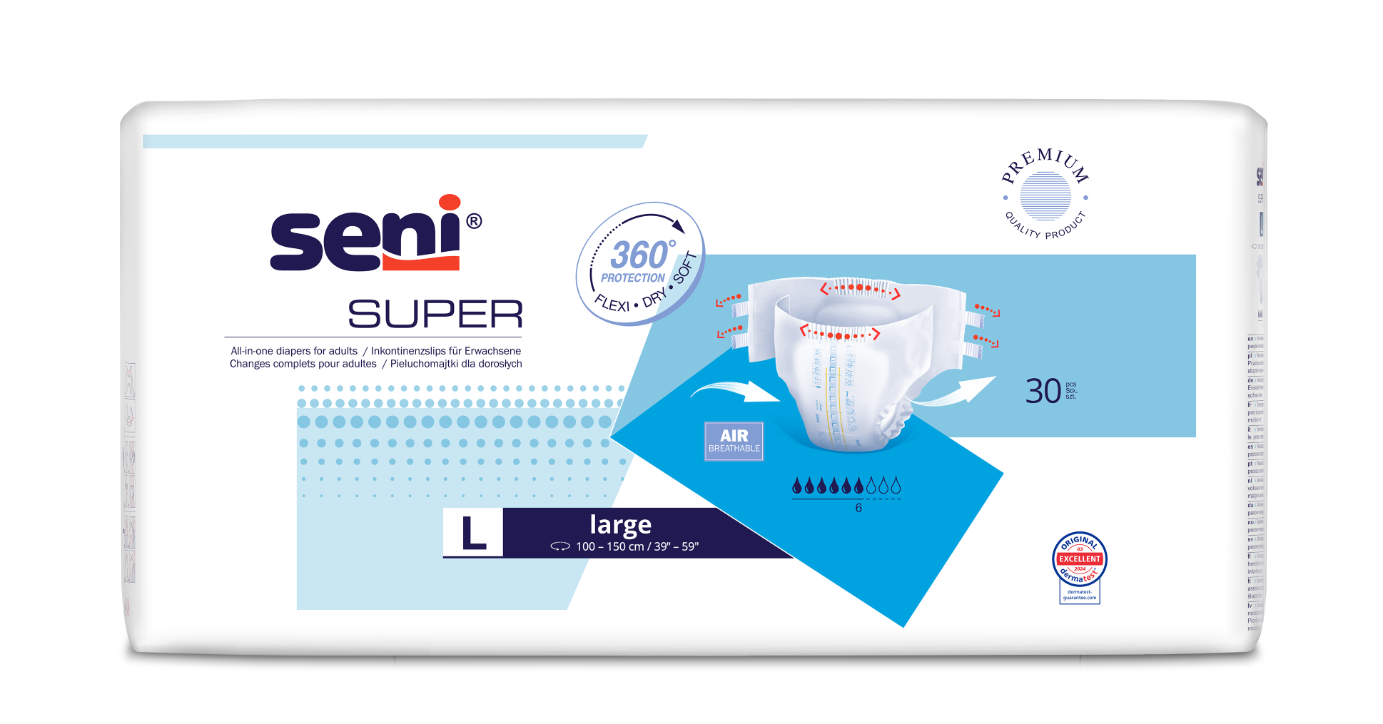 Seni Super<br>30 Stück, Beutel, L