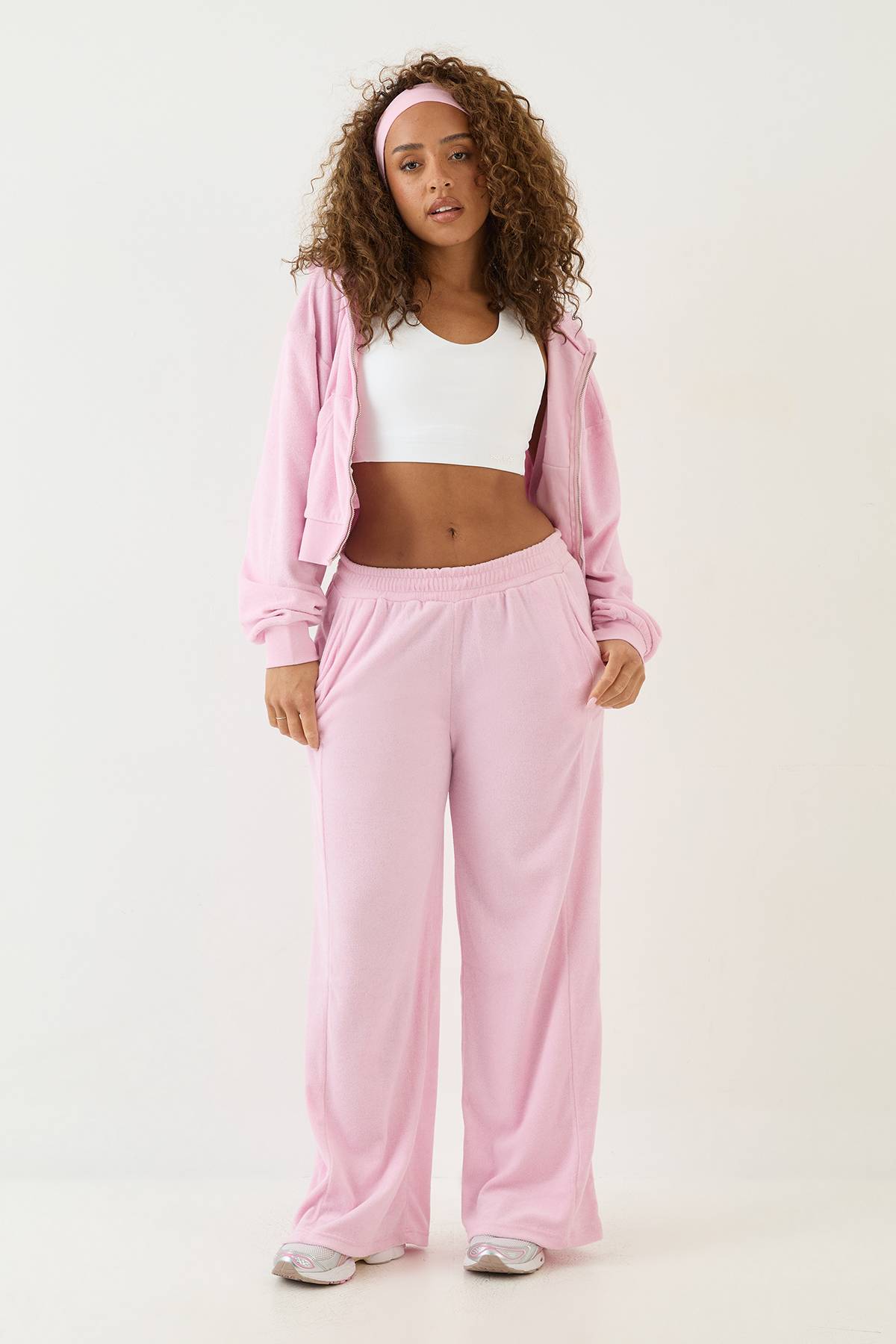 Pantalon Droit En Tissu Éponge Dsgn Studio