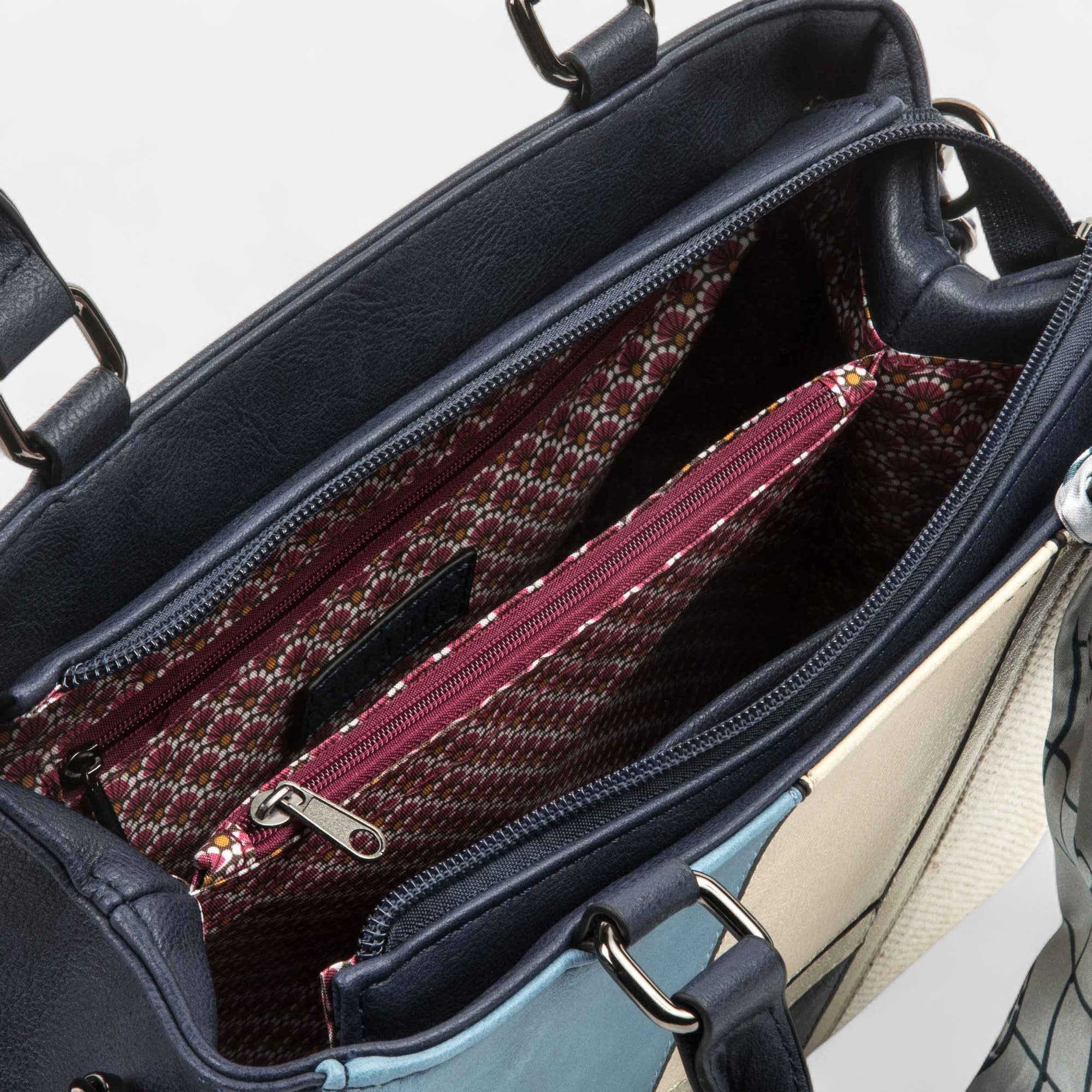 Sac à main bleu