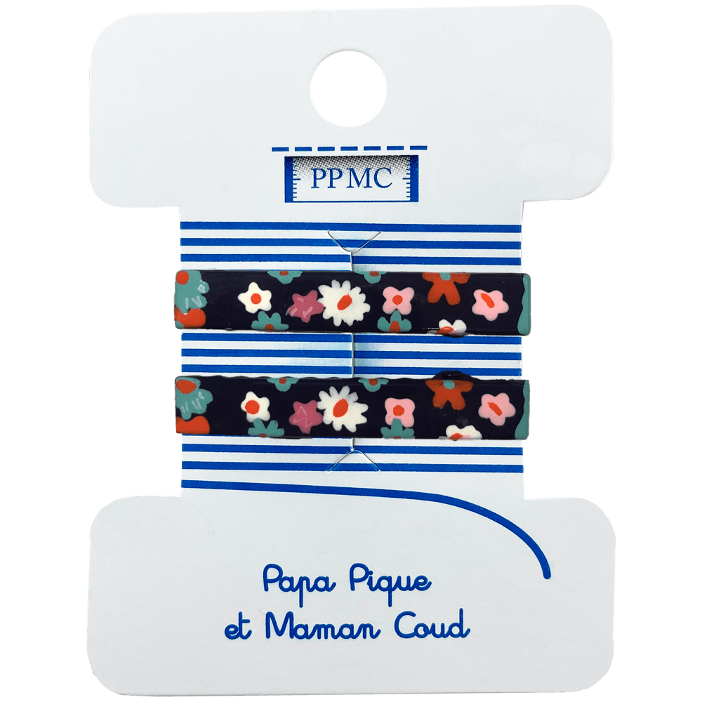 Petite Barrette Croco Tapis Rouge